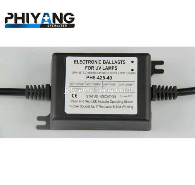 High Quality 45W UV Lamp  Electronic Ballast for UV Lamp