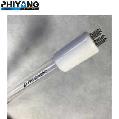 Single End Four Pins UV lamp 254nm Ultraviolet Germicidal Light 445mm  T5 T6